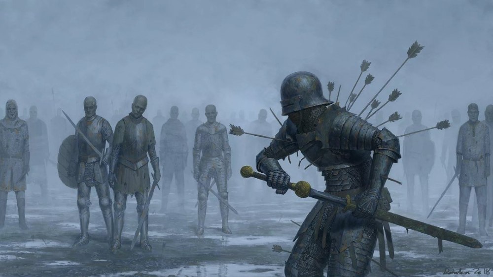 Fantasy Battles воин