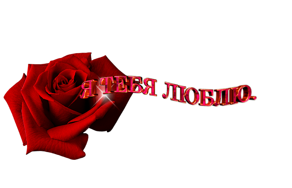Любимая надпись на прозрачном фоне