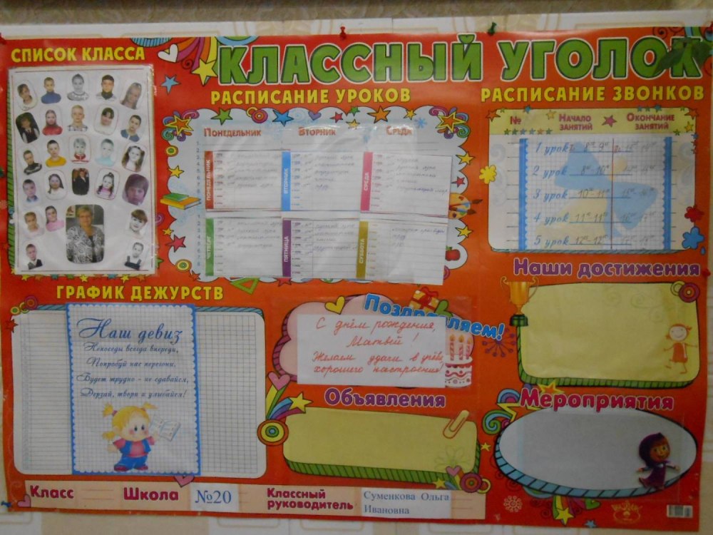 Расписание дежурств