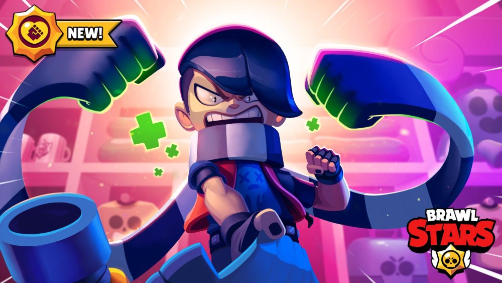 Джеки арт Brawl Stars
