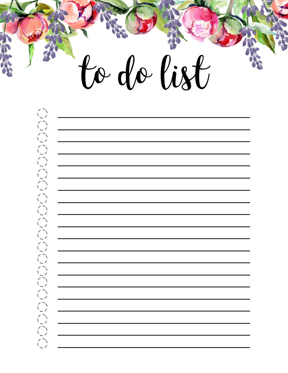 Список to do list