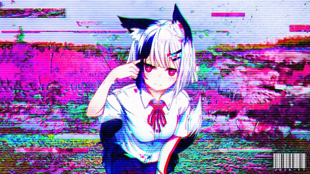 Аниме глитч