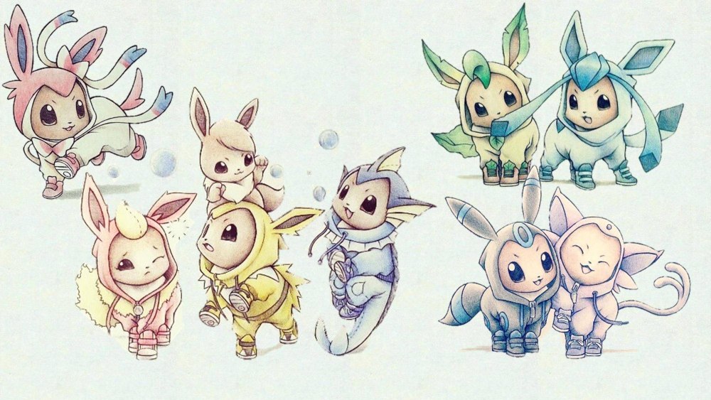 Покемон Eevee Эволюция