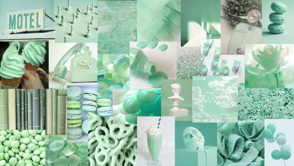 Aesthetic Green Pastel