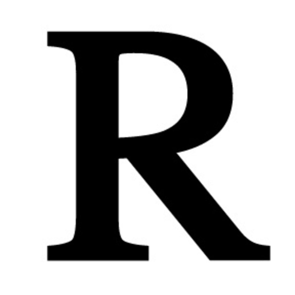 Буква r на аву