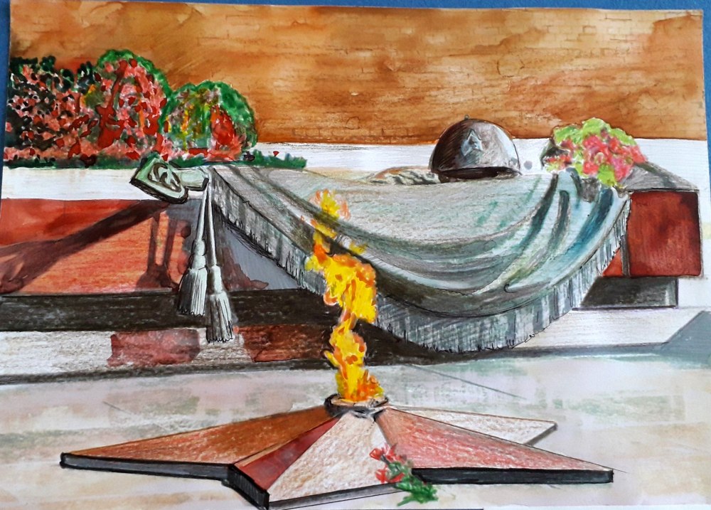 Рисунок на тему Вечная память