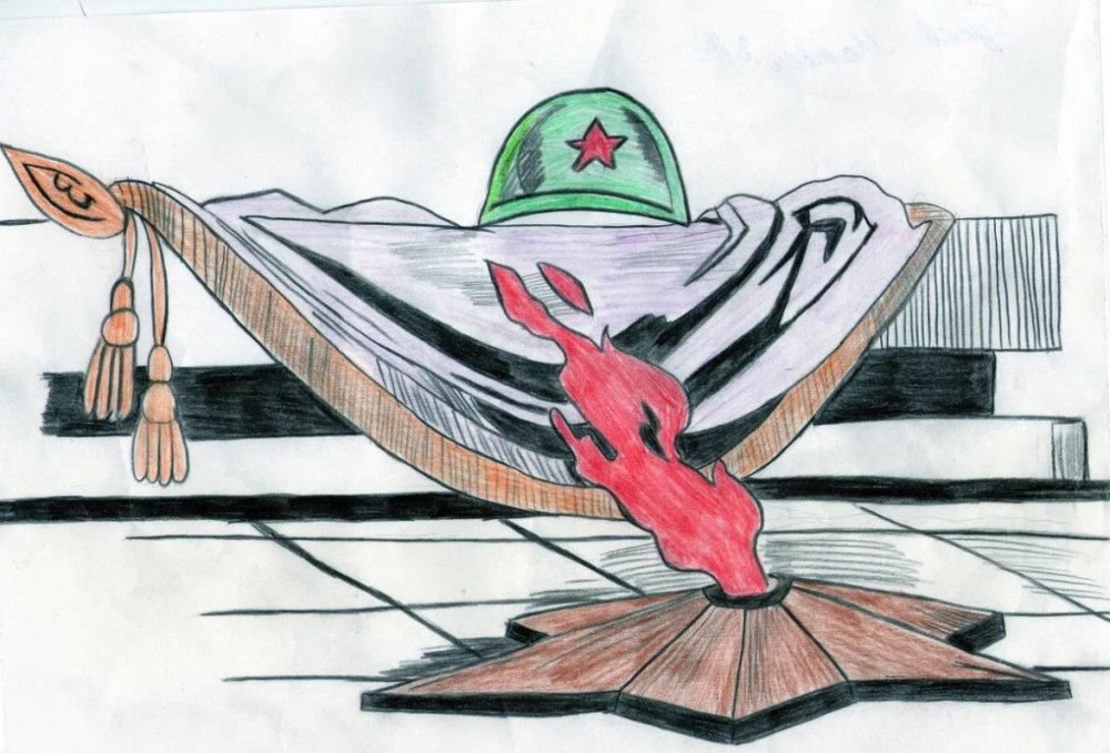 Рисунок на тему день Победы