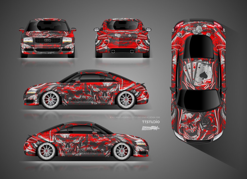 Развертки винилов 350z