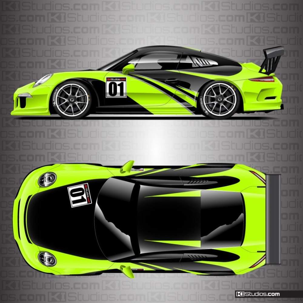 Porsche gt3 livery Design