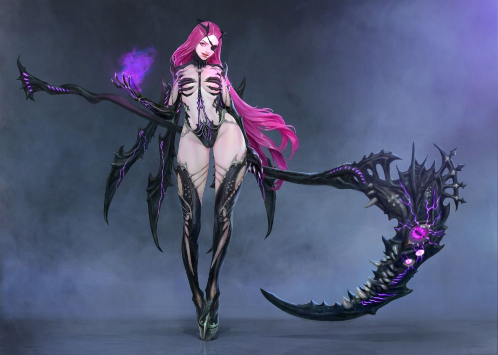 Black Rock Shooter Dead Master коса