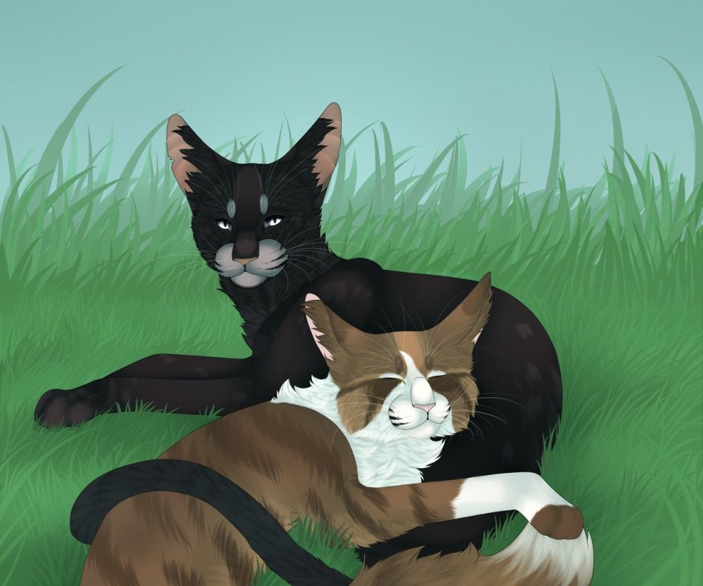 Коты Воители Листвичка и Огнезвёзд