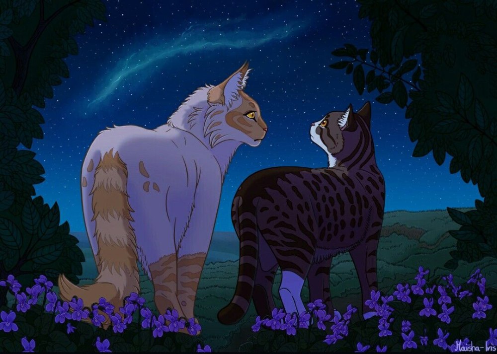 Коты Воители Листвичка смерть