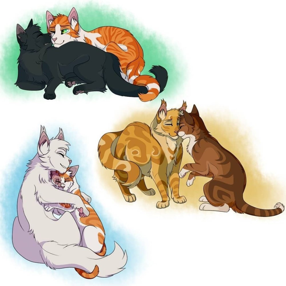 Коты Воители смерть Листвички