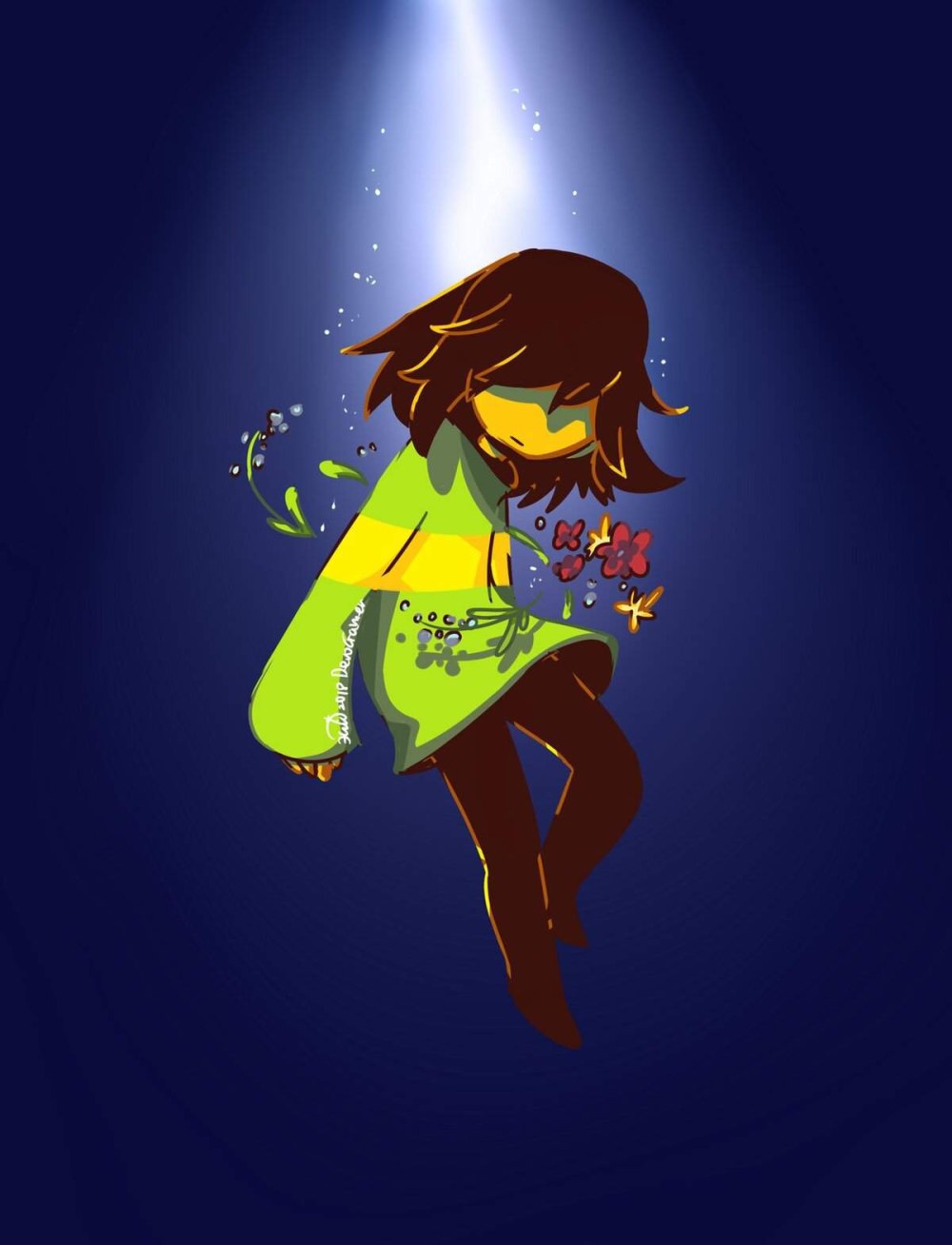 Крис дельтарун Undertale