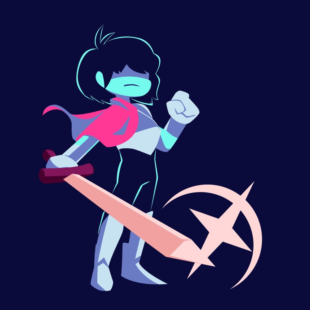 Deltarune Kris anime