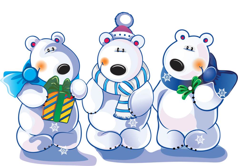 Новогодние зверюшки для детей