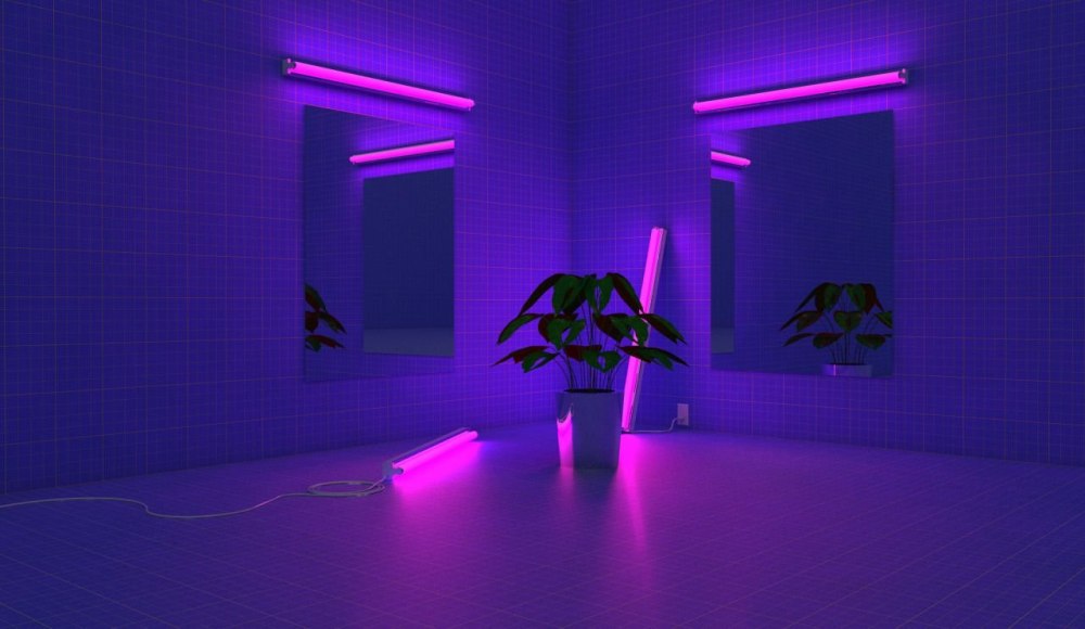 Лиловый закат