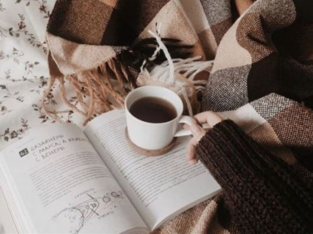 Эстетика книг и кофе