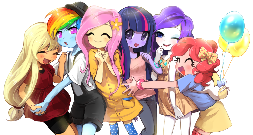 Эквестрия герлз Mane 6