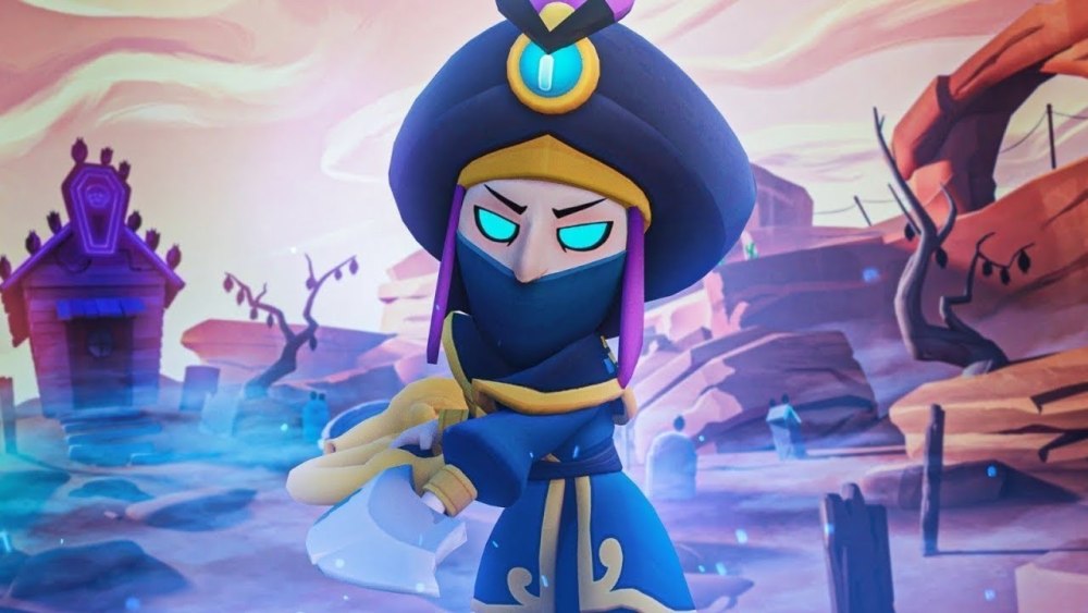 Коварный Мортис из Brawl Stars
