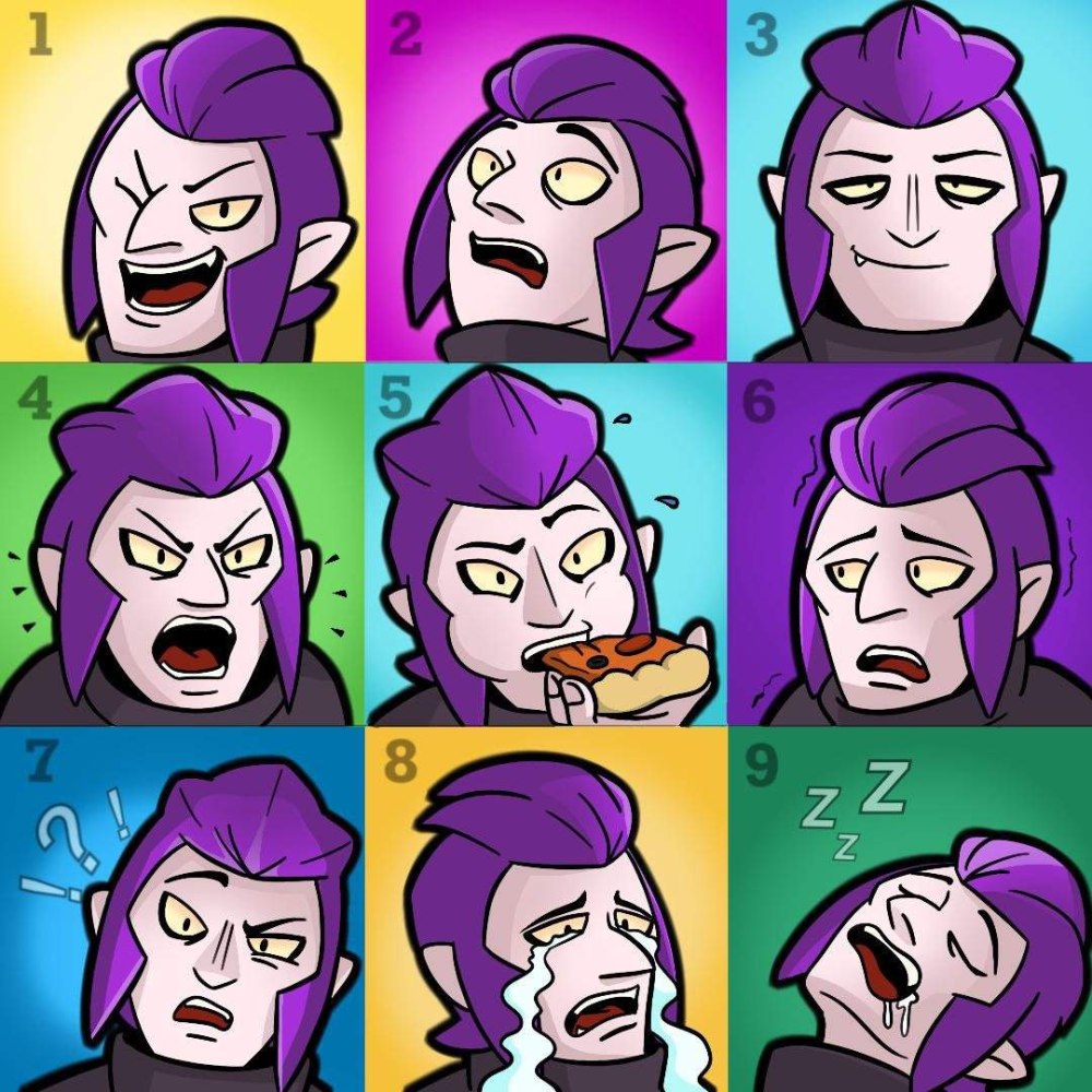 Мортис Brawl Stars Art