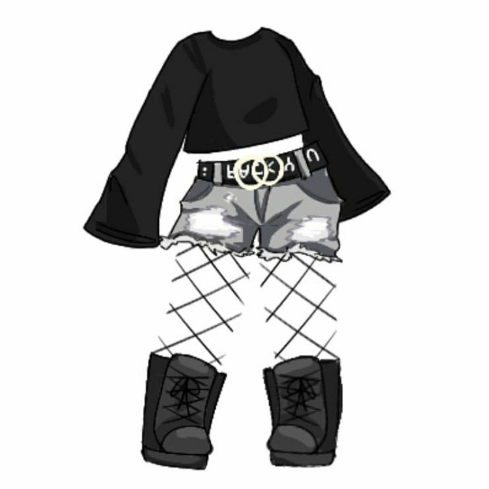 Только одежда Gacha Life