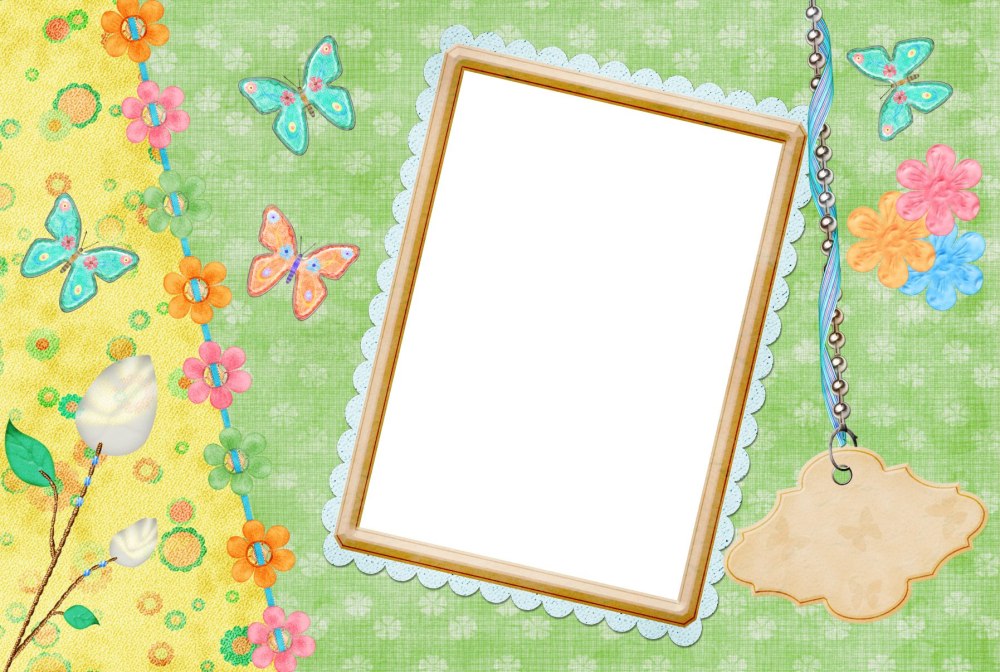 Детские рамки для коллажа