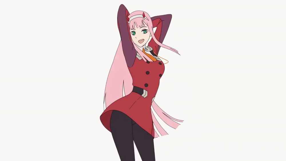 Зеро 2 аниме танец. Zero two Zero танцует. Пхут Хон. Zero two флексит.