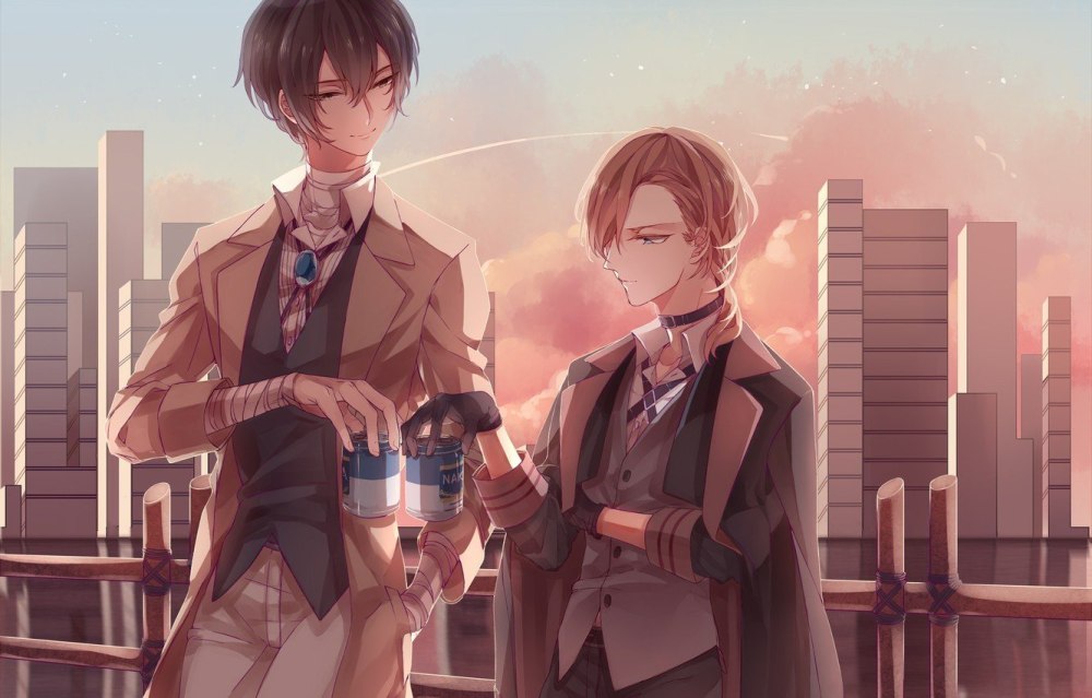 Bungou Stray Dogs Дазай и Чуя