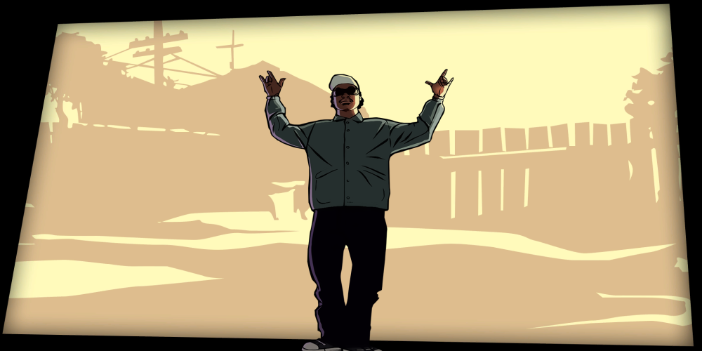 GTA San Andreas фон