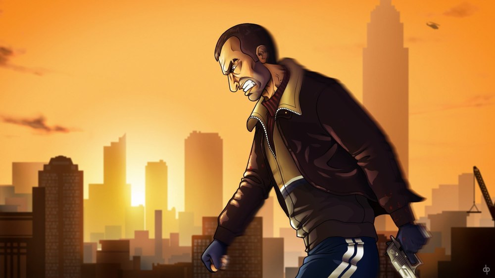 Grand Theft auto 4 Нико Беллик
