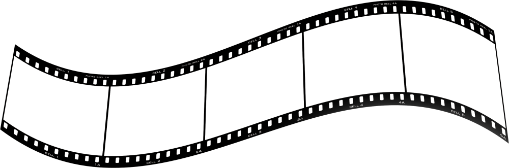 Рамка фотопленка на прозрачном фоне