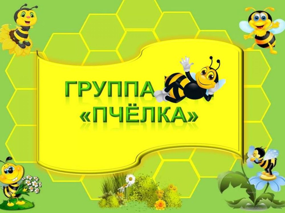 Младшая группа пчелки