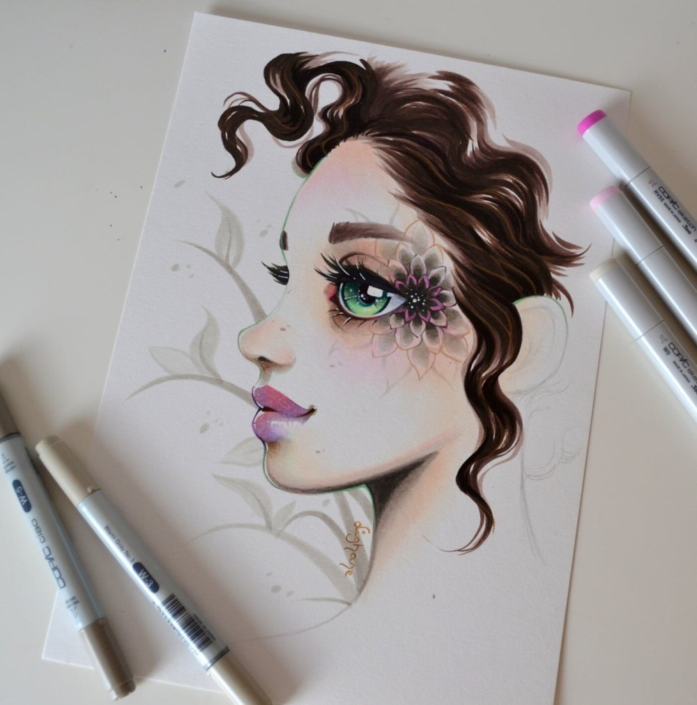 Рисунки фломастерами