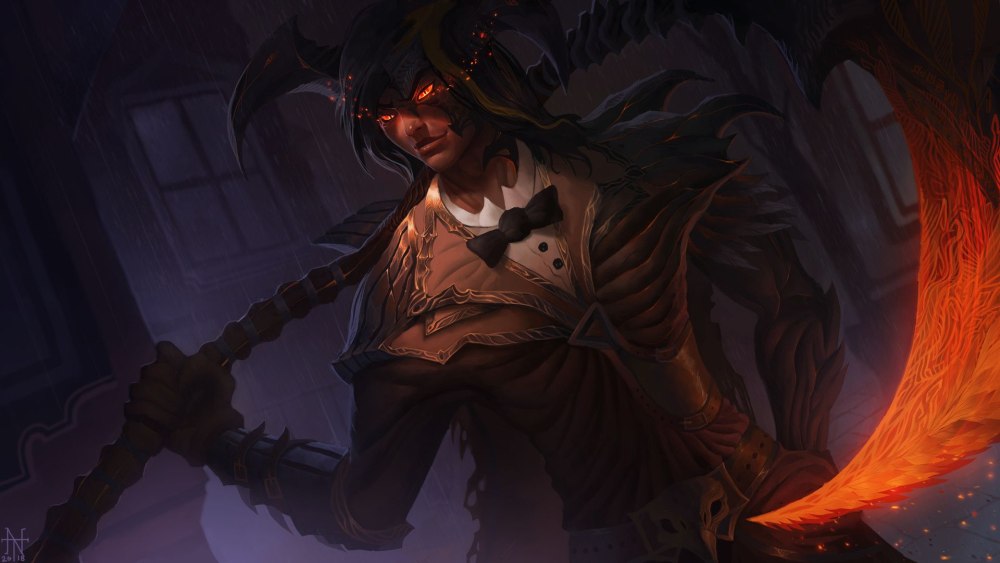 League of Legends Пантеон арт