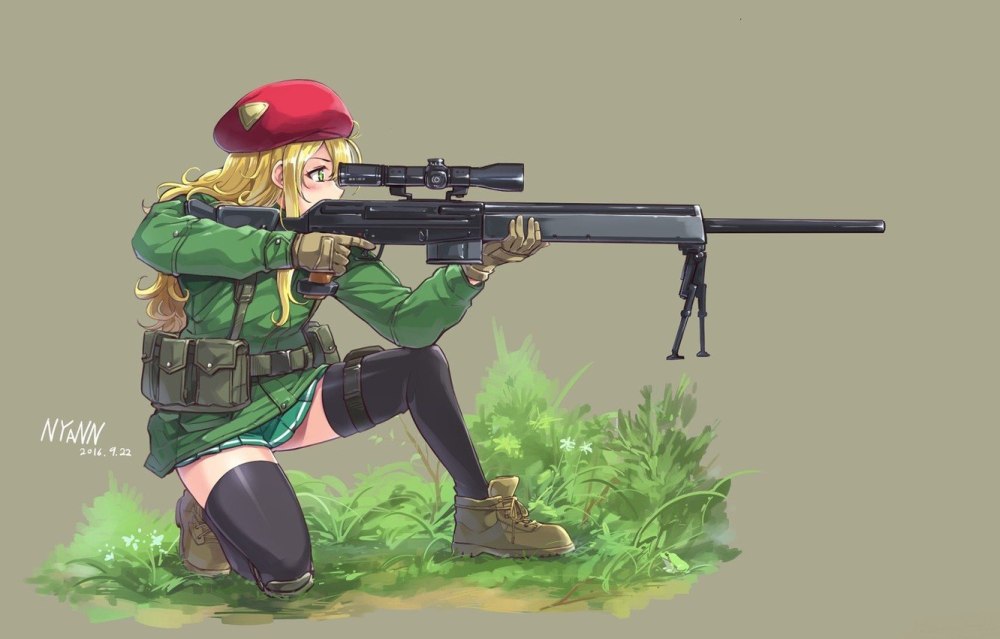 Аниме с оружием