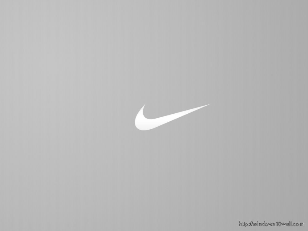 Nike на черном фоне