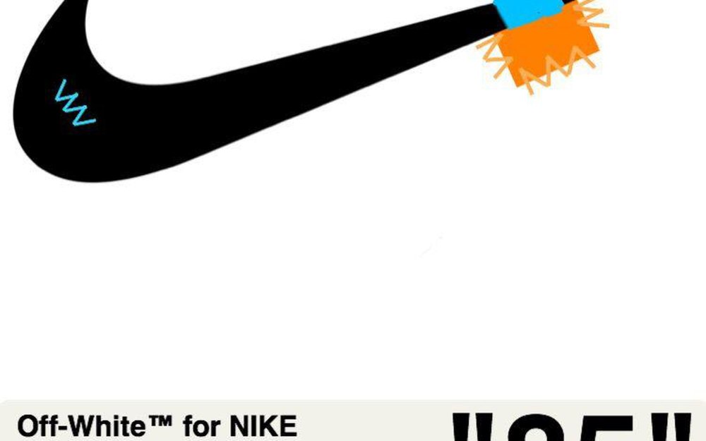 Черные обои Nike