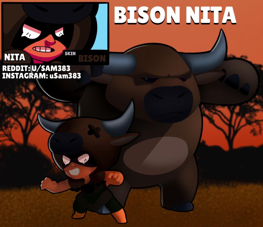 Нита Brawl Stars аниме