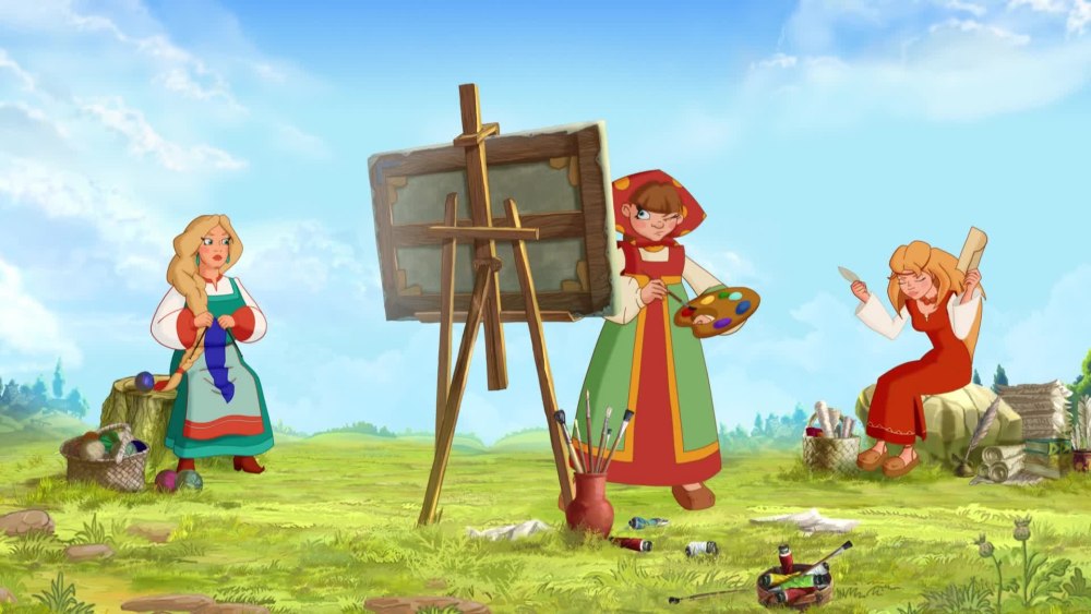 Илья Муромец и Соловей разбойник мультфильм Аленушка