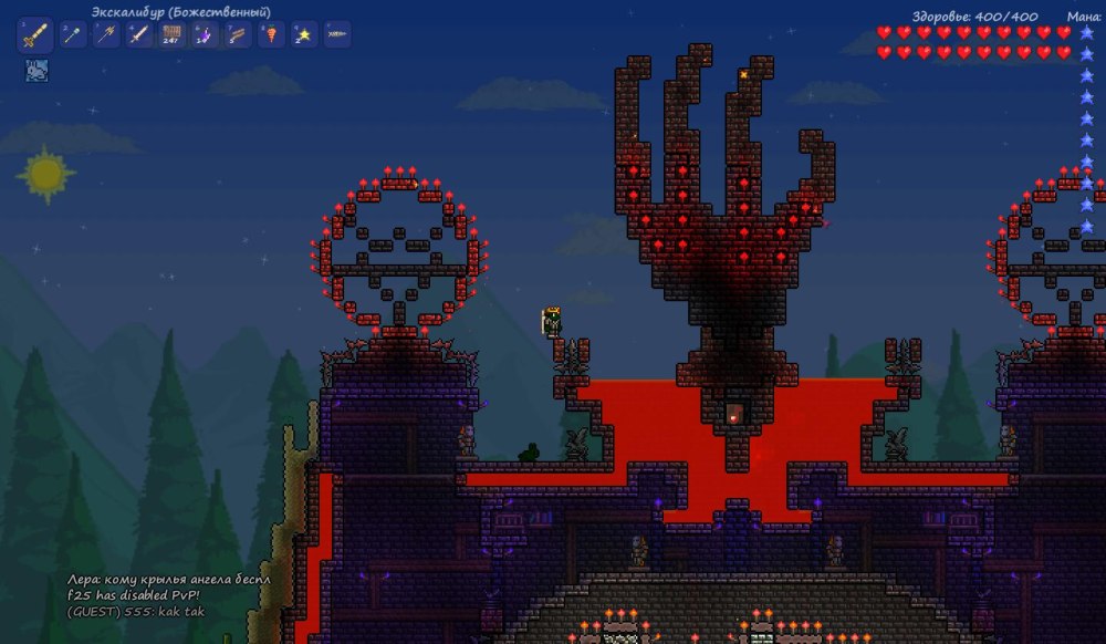 Боссы из Terraria