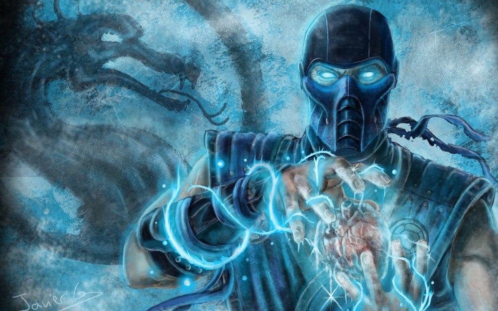 Маска sub-Zero Mortal Kombat