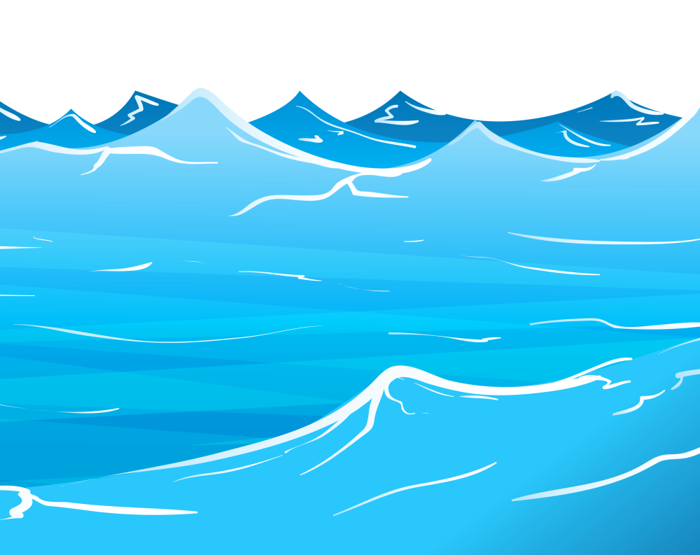 Вода мультяшная