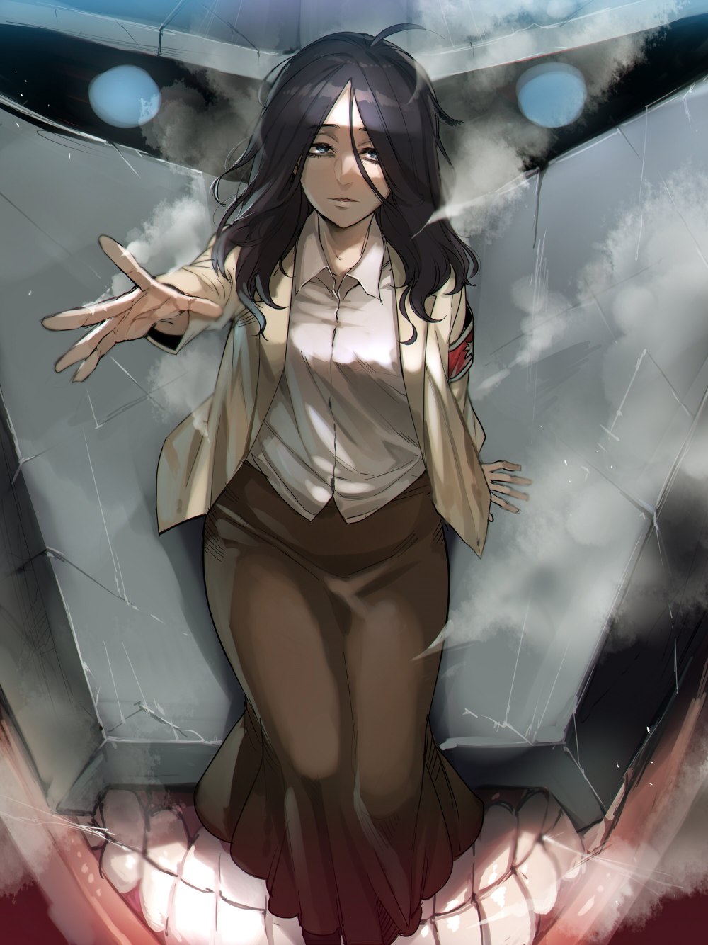 Pieck атака титанов