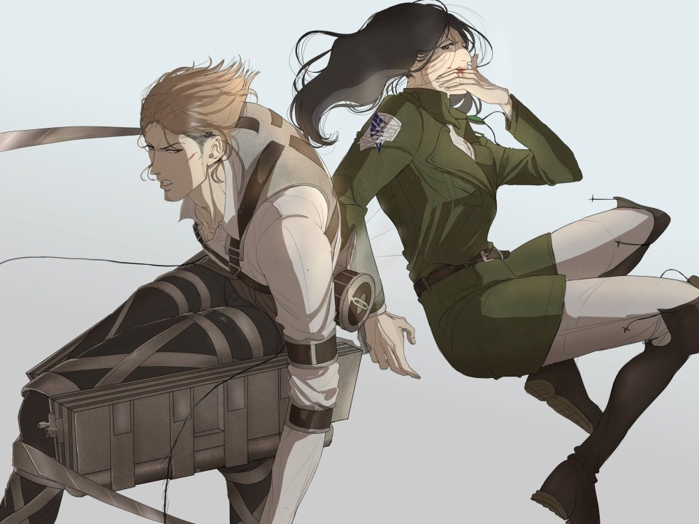 Pieck атака титанов Титан