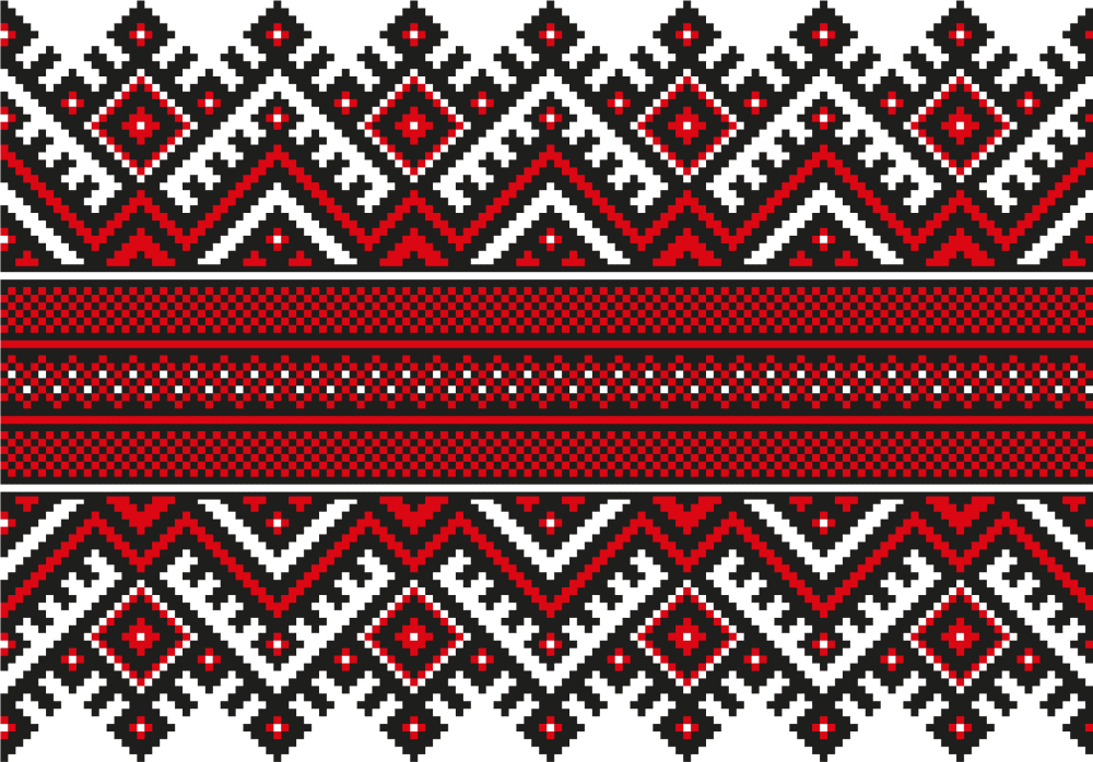 Этнический украинский узор