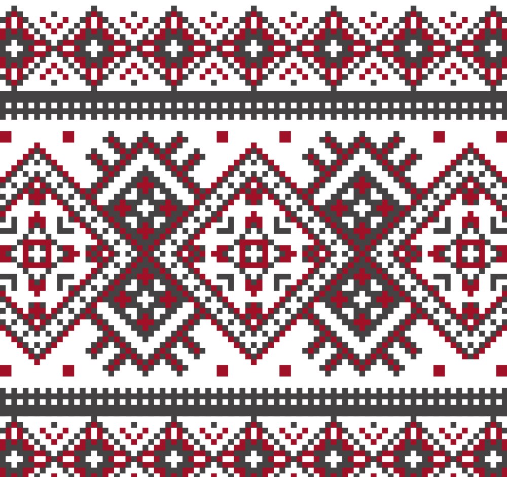 Мордовский нац орнамент