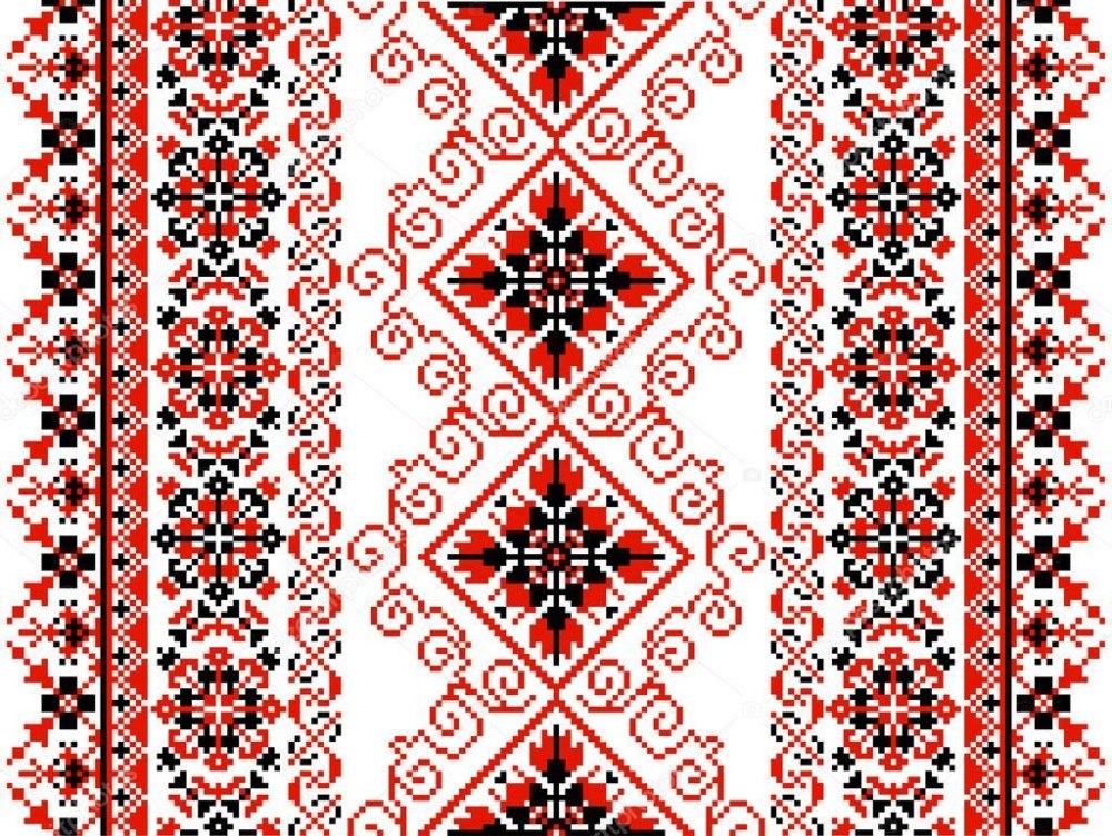 Белорусский рушник вектор