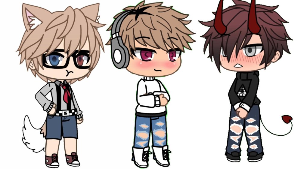 Gacha Club одежда