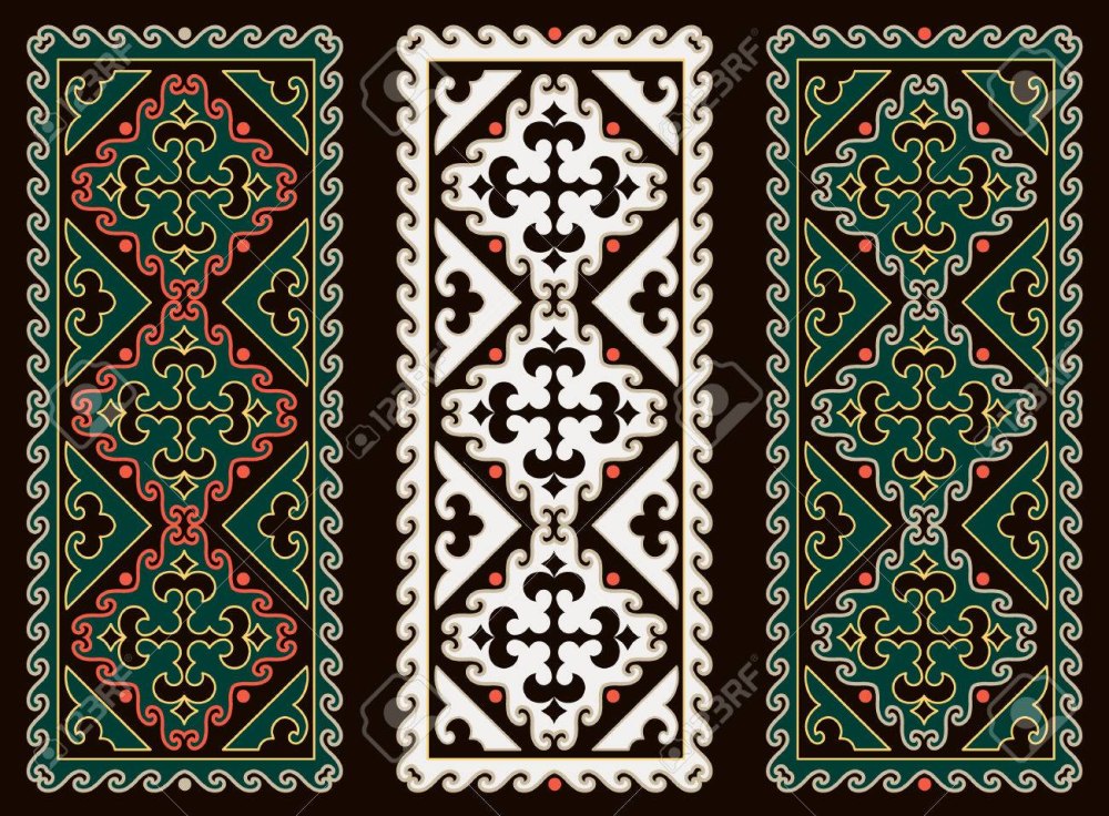 Орнамент татарский народный
